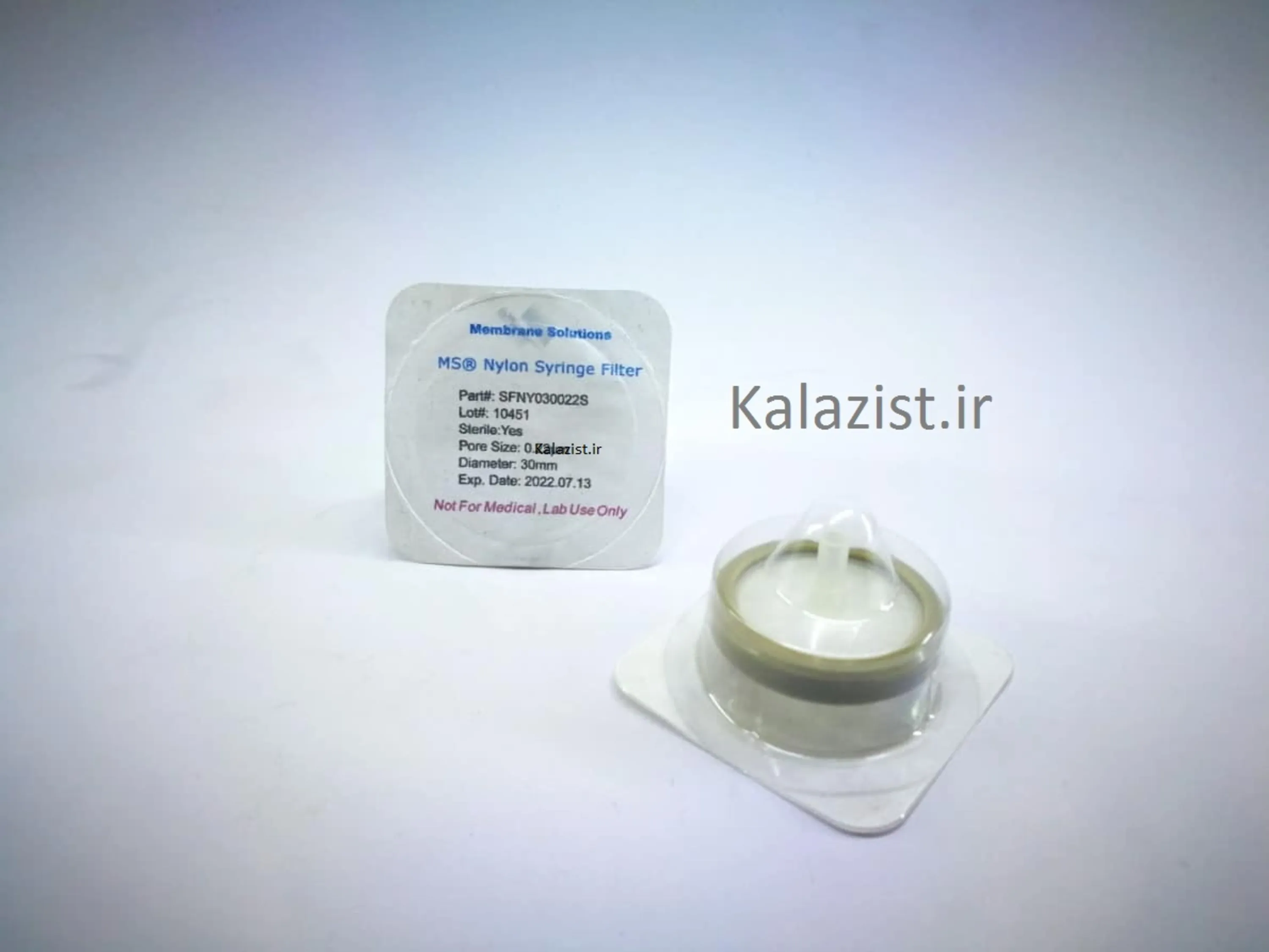 syringe filter فیلتر سر سرنگی nylon kalazist کالا زیست